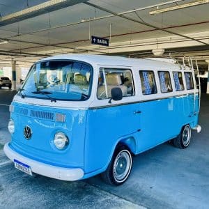 1993 VW Camper restored — exterior front view — Buses'n Bugs classic VW dealer Houston TX