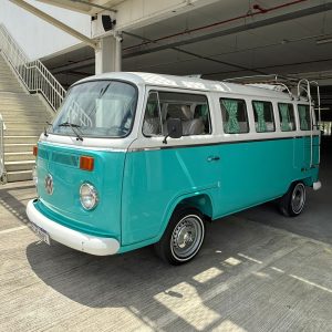 1997 VW Camper restored — exterior front view — Buses'n Bugs classic VW dealer Houston TX