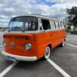 1989 VW Camper restored — exterior front view — Buses'n Bugs classic VW dealer Houston TX